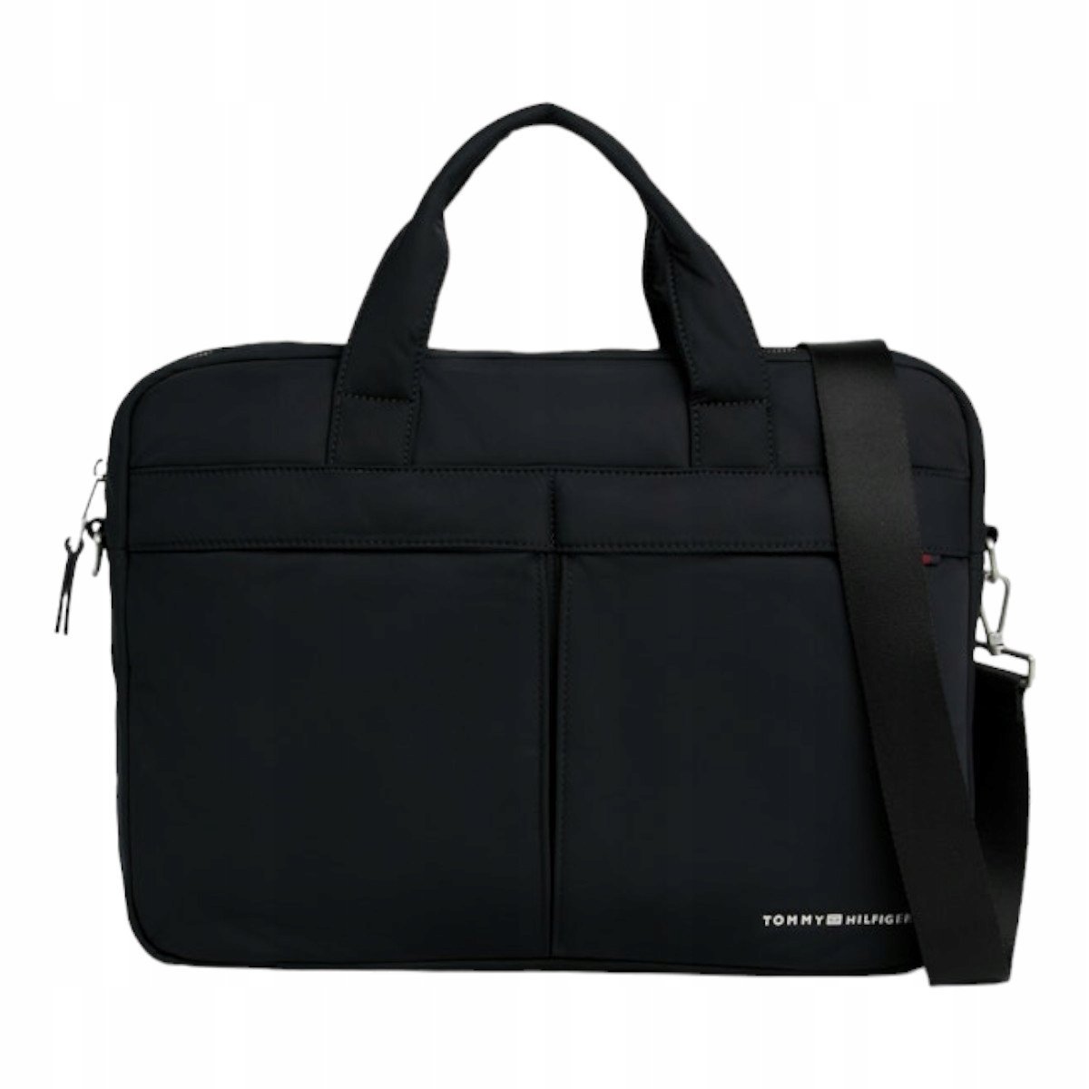 Tommy hilfiger torba na laptopa th signature computer bag czarna