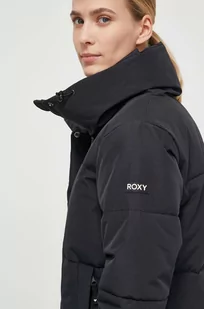 Roxy kurtka damska kolor czarny zimowa - Kurtki damskie - miniaturka - grafika 1