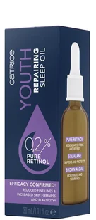 Catrice Olejek na noc Youth Repairing Sleep Oil - Olejki do mycia twarzy - miniaturka - grafika 3