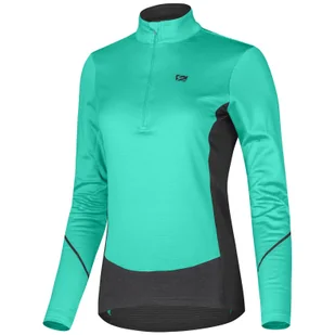 Bluza damska Etape TANYA Rozmiar: L / Kolor: czarny/zielony - Bluzy sportowe damskie - miniaturka - grafika 1