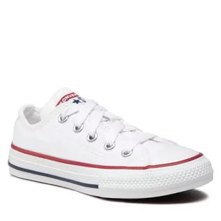 Trampki damskie - Converse Trampki Yth C/T All Star 3J256 Optical White - grafika 1