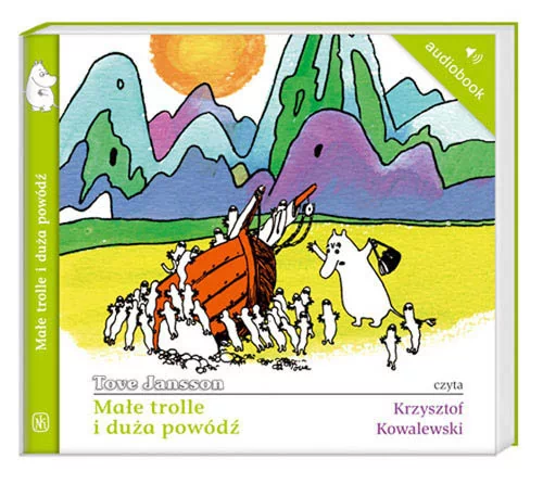 Nasza Księgarnia Małe trolle i duża powódź (audiobook CD) - Tove Jansson