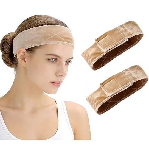 OPASKA NA WŁOSY ELASTYCZNA DO PERUKI AKSAMITNA DAMSKA ZESTAW 2 SZT.