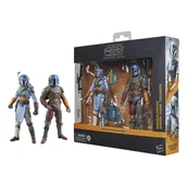 Figurki dla dzieci - Zestaw 2 figurek Star Wars: The Mandalorian Black Series - Mandalorian Shriek-Hawk Trainers - miniaturka - grafika 1