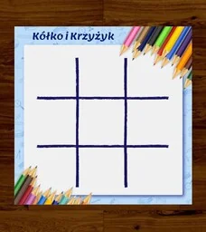 Gra Podłogowa- Kółko i krzyżyk - Pomoce naukowe - miniaturka - grafika 1