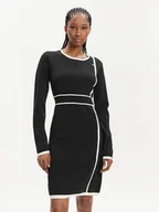 Sukienki - Silvian Heach Sukienka codzienna PGA22128VE Czarny Slim Fit - miniaturka - grafika 1