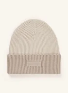 Czapki damskie - Calvin Klein Czapka beige - miniaturka - grafika 1