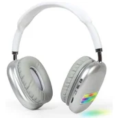 Słuchawki - Gembir BHP-LED-02-W (białe) - miniaturka - grafika 1