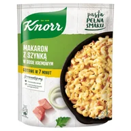 Szybkie dania obiadowe - Knorr - Makaron z szynką w sosie kremowym - miniaturka - grafika 1
