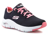 Sneakersy damskie - Skechers Big Appeal 149057-NVCL Navy/Coral - miniaturka - grafika 1