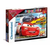 Clementoni 60 elementów Cars 3 26973 - Puzzle - miniaturka - grafika 1