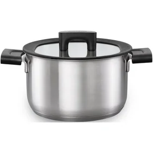 Fiskars Garnek 5 l z pokrywką HARD FACE STEEL 1052241) - Garnki - miniaturka - grafika 1