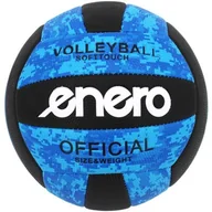 Piłki dla dzieci - Piłka siatkowa Softtouch zielona/niebieska - miniaturka - grafika 1