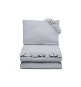 Pościel dla dzieci - Pościel Muślinowa 80x100 cm Siwa - miniaturka - grafika 1