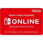 Kody i doładowania cyfrowe - Nintendo Switch Online 12 miesięcy - miniaturka - grafika 1
