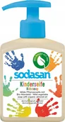 Kosmetyki kąpielowe dla dzieci - Sodasan Ekologiczne mydło w płynie dla dzieci z oliwą z oliwek 300 ml - miniaturka - grafika 1