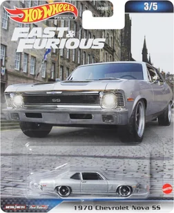 HOT WHEELS 2023 1970 CHEVROLET NOVA SS FAST AND FURIOUS 3/5 HNW54 - Samochody i pojazdy dla dzieci - miniaturka - grafika 1