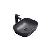 Umywalki - Mexen Rosa umywalka nablatowa 50 x 40 cm szara ciemna mat - 21095071 - miniaturka - grafika 1