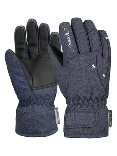 Rękawiczki dla dzieci - Reusch Rękawice narciarskie "Sarah R-TEX® XT" w kolorze niebieskim - grafika 1
