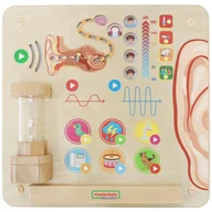 Tablice dla dzieci - Masterkidz MASTERKIDZ Tablica Edukacyjna Zmysł Słuchu ME15839 - miniaturka - grafika 1