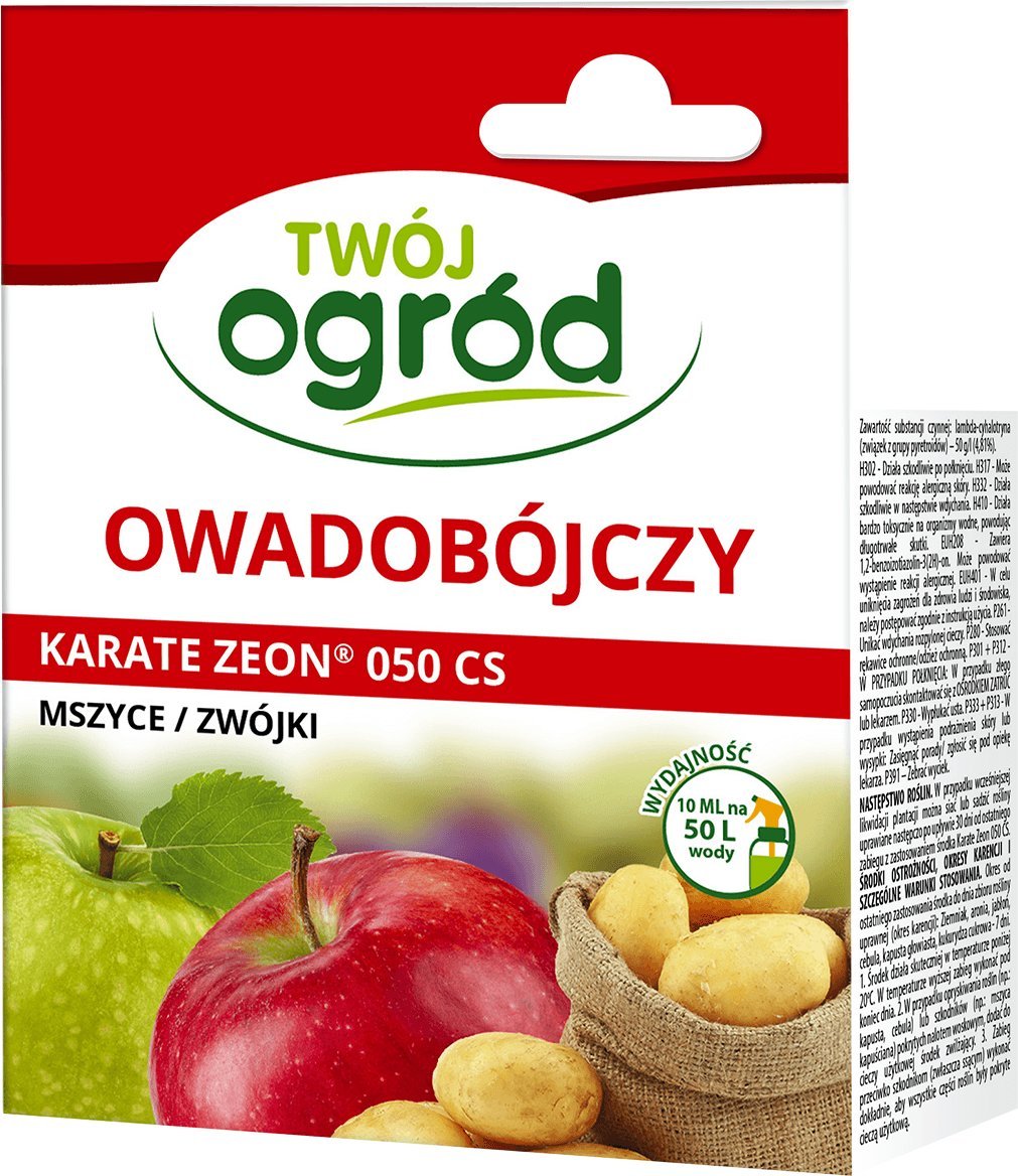 Karate Zeon 050 CS lambda-cyhalotryna Twój Ogród - środek owadobójczy 10ml