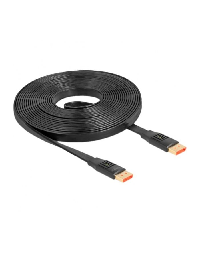 DeLOCK DisplayPort ribbon cable 8K 60Hz black, 5 meters 81008