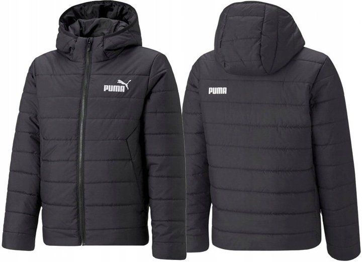 PUMA KURTKA MĘSKA PUCHOWA CZARNA ZIMOWA ROZMIAR S