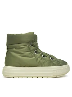 Converse Trzewiki Chuck Taylor All Star Elements Boot High Top A14275C Zielony - Botki damskie - miniaturka - grafika 1