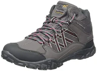 Moda i Uroda OUTLET - Regatta Damskie buty trekkingowe Edgepoint Mid Waterproof Hiking Boot, Szary granit Duchess 805, 41 EU - miniaturka - grafika 1