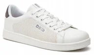 Trampki męskie - TRAMPKI MĘSKIE BIG STAR CZARNE EKO DD174392 R44 - miniaturka - grafika 1