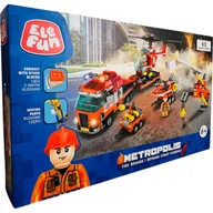 Klocki - ELEFUN METROPOLIS FIRE BRIGADE BRYGADA STRAŻY POŻARNEJ 659007 - miniaturka - grafika 1