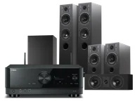 Kino domowe - Yamaha RXV-6A (czarny) + Diva 5 (czarny) +Diva 3 (czarny) + Diva 7 (czarny) + Basso 880 (czarny) - miniaturka - grafika 1
