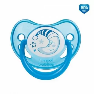 Canpol Smoczek silikonowy anatomiczny 6-18m na noc CA22/501 - Smoczki uspokajające - miniaturka - grafika 2