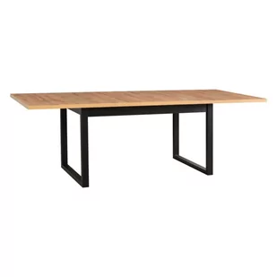 Stół drewniany loftowy IKON 3L laminat 90x160/240 - Stoły - miniaturka - grafika 1