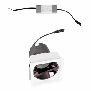 Podtynkowa lampa z zasilaczem i modułem LED SPILIO H190.03 + HM190 3000K + HT190 OF/OFF Maxlight LED 10W 3000K IP65 biała czarna - Lampy ogrodowe Podtynkowa lampa z zasilaczem i modułem LED SPILIO H190.03 + HM190 3000K + HT190 OF/OFF Maxlight LED 10W 3000K IP65 biała czarna - Lampy ogrodowe - miniaturka - grafika 1