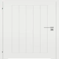 Drzwi wewnętrzne - Drzwi wewnętrzne łazienkowe z podcięciem wentylacyjnym Solin biały lakier 90 lewe Classen 5905612069429 - miniaturka - grafika 1