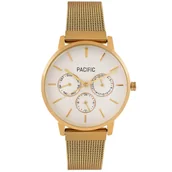 Zegarki damskie - Grafitowy damski zegarek z multidatownikiem PACIFIC X6202-05 - miniaturka - grafika 1