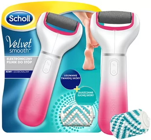 Scholl, Velvet Smooth, pilnik do stóp elektryczny - rolka gruboziarnista, 1 szt. - Pielęgnacja stóp - miniaturka - grafika 1