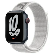 Akcesoria do zegarków - Nike Apple Apple ML373ZM/A Opaska sportowa w kolorze śnieżnobiałym do koperty 45 mm ML373ZM/A - miniaturka - grafika 1