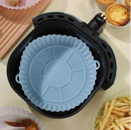 Akcesoria i części AGD - Best Trade Airfryer Forma silikonowa Frytkownica Wkładka silikonowa 18CM - miniaturka - grafika 1