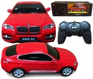 Samochody i pojazdy dla dzieci - ﻿Autko Zdalnie Sterowane Rastar BMW X6 Samochód Auto Na Pilot 2,4GHz RC 1:24 - miniaturka - grafika 1