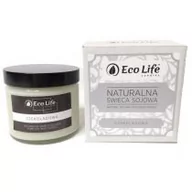 Świece - Eco Life Naturalna świeca sojowa czekoladowa 450 g - miniaturka - grafika 1