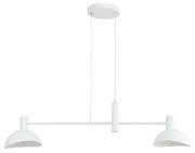 Lampy sufitowe - Artis lampa wisząca 2-punktowa biała 40526 - miniaturka - grafika 1