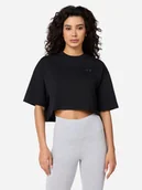 Koszulki i topy damskie - T-shirt damski bawełniany oversize New Balance Logo Relaxed WT43536 L Czarny (197376701331). T-shirty damskie - miniaturka - grafika 1