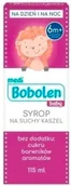 Przeziębienie i grypa - POLSKI LEK Bobolen Baby syrop na suchy kaszel 115 ml 9103067 - miniaturka - grafika 1