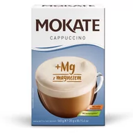 Cappuccino i kawy smakowe - Mokate Kawa Cappucino z magnezem 20g * 8 szt SMOC.4140 - miniaturka - grafika 1