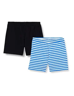 ONLY Szorty damskie, Czarny/opakowanie: mocne niebieskie paski Cd (fioletowe), XL - Spodenki damskie - miniaturka - grafika 1