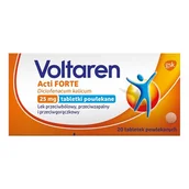 Przeziębienie i grypa - Novartis Voltaren Acti Forte 25mg 20 szt. - miniaturka - grafika 1