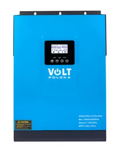 Inwerter solarny SINUSPRO ULTRA 80A MPPT (48V/230V/8000W) VOLT POLSKA - Akcesoria do kolektorów i fotowoltaiki - miniaturka - grafika 2