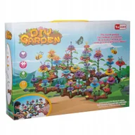 Układanki dla dzieci - Klocki Konstrukcyjne Układanka Wymarzony Ogród Kwiaty 198 Elementów - miniaturka - grafika 1